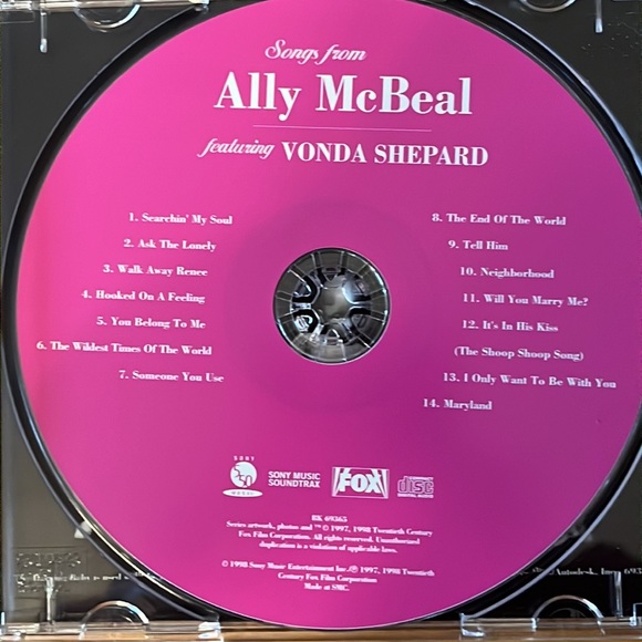 Ally McBeal soundtrack CD - Picture 3 of 4